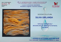 "La memoria dell'acqua", 1° premio alla scultura